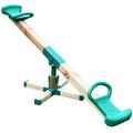 Big Game Hunters Rotating Outdoor Wooden Seesaw Roundabout for Children