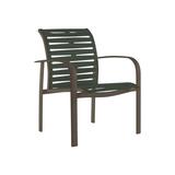 Tropitone Laguna Beach EZ Span™ Laguna Patio Dining Armchair in Brown | 34 H x 28 W x 29 D in | Wayfair 752024RB_MOC_WLD