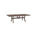 Tropitone Linea Cast Aluminum Dining Table Metal in Brown | 28.5 H x 84 W x 44 D in | Outdoor Dining | Wayfair 262085U-28_GRE