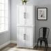 Bartlett Tall Storage Pantry White - 2 Stackable Pantries - Crosley KF33021WH