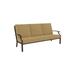 Tropitone Marconi 78" Wide Outdoor Patio Sofa w/ Cushions Metal/Rust - Resistant Metal/Sunbrella® Fabric Included in Red | Wayfair
