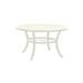 Tropitone Arazzo 48" Round Counter Umbrella Cast Aluminum Bar Outdoor Table Metal in White | 34 H x 48 W x 48 D in | Wayfair 282048U-34_PMT