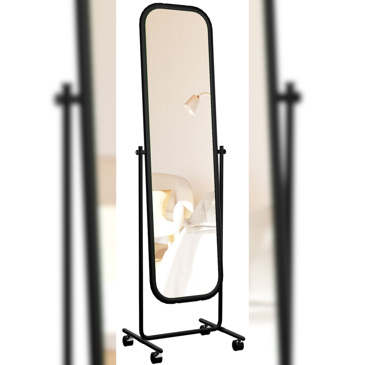 CLP Standspiegel Medusa schwarz Image