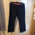 Lululemon Athletica Pants & Jumpsuits | Lululemon Cropped Pants Navy Blue | Color: Blue | Size: 8