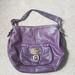 Michael Kors Bags | Michael Kors Purple Shoulder Hobo Bag | Color: Gold/Purple | Size: Os