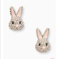 Kate Spade Jewelry | Kate Spade Make Magic Rabbit Studs | Color: Silver | Size: Os