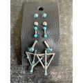Free People Jewelry | Free People Earring Set | Color: Blue/Green/Silver | Size: Os