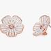 Kate Spade Jewelry | Kate Spade Glistening Petals Flower Statement Earrings | Color: Gold | Size: Os