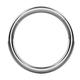 AZARIO LONDON 9K Solid White Gold 16 Gauge (1.2MM) - 12MM Diameter Hinged Clicker Segment Ring Ear Septum Tragus Helix Piercing Jewellery