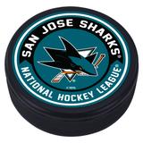 San Jose Sharks Arrow Hockey Puck