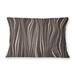 LAWLINS BROWN Indoor|Outdoor Lumbar Pillow By Kavka Designs