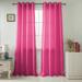 Nancy Faux Silk 84-inch Grommet Curtain Panel - 54 x 84 - 54 x 84