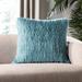 SAFAVIEH Indoor/Outdoor Shag Decorative Pillow -Blue