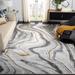 SAFAVIEH Craft Clytie Modern Abstract Marble Pattern Rug