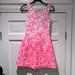 Lilly Pulitzer Dresses | Lilly Pulitzer Pink Tropical Dress - Xs | Color: Pink/White | Size: Xs