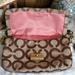 Coach Bags | Coach Handbag Clutch -Authentic Classic Design | Color: Brown/Tan | Size: 12 1/2 X 8 1/2 X 2