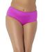 Plus Size Women's Mid-Rise Full Coverage Swim Brief by Swimsuits For All in Beach Rose (Size 22)