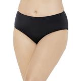 Plus Size Women's Mid-Rise Full Coverage Swim Brief by Swimsuits For All in Black (Size 16)
