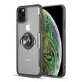 GSA Bumper Case Ring Stand for iPhone 11 Pro (5.8 ) Clear Black