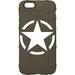 LIMITED EDITION - Authentic Made in U.S.A. Magpul Industries Field Case for Apple iPhone 6 Plus / iPhone 6s Plus (Larger 5.5 Size) White US Army Star on Olive Drab Green