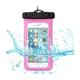 Waterproof Case For 4.7 Inches Devices With Floating Adjustable Wrist Strap In Hot Pink