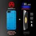 Magpul Bump Case for iPhone 5/5s and iPhone SE Solid Lite Blue (MAG454-LBL) with EGO 9H Shatter-Proof Tempered Glass Screen Protector Combo-Pack