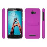 MetroPCS KICK Kickstand Shield Phone case for Coolpad Defiant - Pink