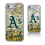 Oakland Athletics iPhone 6/6s/7/8 Sparkle Logo Gold Glitter Case