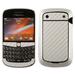 Skinomi Carbon Fiber Silver Skin Cover+Screen Protector for BlackBerry Bold 9900