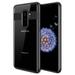 Samsung Galaxy S9 Plus Slim Transparent Case with TPU Frame for the Samsung Galaxy S9 Plus by Cellet - Black / Clear