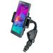 Car Mount Charger Socket Holder 2-Port USB Dock Cradle Gooseneck Rotating W7Z for Motorola Droid Maxx 2 Turbo G4 Plus Google Nexus 6 Moto E LTE E4 PLUS G4 Play G5 PLUS (XT1687) X 2 (2nd Gen)