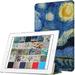 DuraSafe Cases For iPad PRO 12.9 - 1 Gen Slimline Series Lightweight Protective Cover with Dual Angle Stand & Clear PC Back Shell - Starry Night