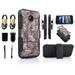 ~Value Pack~ for HTC Bolt/ HTC 10Evo Armor Cell Phone Case Phone Case Belt Clip Holster Double Kickstands Hybrid Shock Armor Bumper Cover (Camo)