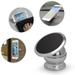 360 Degree Magnetic Smartphone Car Holder Compatible with Apple iPhone 11 Pro Max iPhone 11 Pro iPhone 11 iPhone Xs Max Xs Xs Plus XR X 8 8 Plus (Silver) + MYNETDEALS Stylus