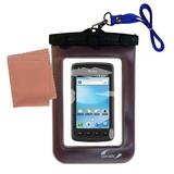 Gomadic Clean and Dry Waterproof Protective Case Suitablefor the Samsung Rugby Smart to use Underwater