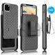 Njjex iPhone 11 / iPhone 11 Pro / iPhone 11 Pro Max Holster Case Combo Shell & Holster Case Slim Shell with Built-in Kickstand Swivel Belt Clip Holster for Apple iPhone 11 Pro Max (2019)