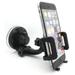 Samsung Galaxy J7 Car Mount Windshield Phone Holder Swivel Cradle Window Rotating Dock Strong Suction O3Q