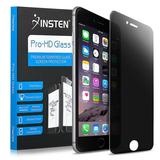 Insten Privacy Filter Anti-Spy Tempered Glass Touch Screen Protector for iPhone 8 Plus / iPhone 7 Plus 5.5