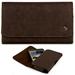 Brown Leather Belt Clip Horizontal Pouch Case Cover For Apple iPhone 7 Plus Apple iPhone 8 Plus 5.5