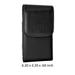 Large Size Vertical Leather Swivel Belt Clip Case Holster For Lenovo K8 Plus Devices - (Fits With Otterbox Defender Commuter LifeProof Cover On It)