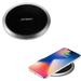 Metal Alloy Wireless Charger Compatible for Samsung Galaxy S10 S10+ S7 Edge Active S6 S6 S6 Edge+ Note 5 S8 Active (Silver)