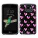 LG Optimus Zone 3 Case | LG K4 Case | LG Spree Case | LG Rebel Case Slim Hybrid DualLayer[Shock Resistant] Case - Striped Hearts