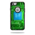 MightySkins Protective Vinyl Skin Decal Cover for OtterBox Defender iPhone 6/6S Case Cover Sticker Skins Circuit Board