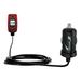 Gomadic Intelligent Compact Car / Auto DC Charger suitable for the Jitterbug Plus - 2A / 10W power at half the size. Uses Gomadic TipExchange Technolo