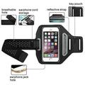 Sport Armband for iPhone 7 iPhone 6 / 6 Plus Iphone 5 Iphone SE Iphone 5C Up to 5.5 Inch Universal Running Pouch + Key Holder - Black