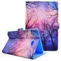 Galaxy Tab A 7.0 SM-T280 / T285 Case Allytech PU Leather Slim Lightweight Corner Protective Adjustable Stand Folio Card Holder Wallet Case Cover for Samsung Galaxy Tab A 7.0 Forest