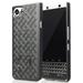 Nakedcellphone Black Kickstand Case Slim Hard Shell Cover for BlackBerry KEYone Phone (Verizon/ATT/Sprint/Unlocked)