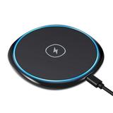 7.5W and 10W Wireless Charger Ultra Slim Fast Charging Pad X3Z for iPhone XS Max XR X 8 PLUS - ASUS Google Nexus 7 - Blackberry Z30 - BLU Vivo XI Plus - Google Pixel 3 XL - HTC Droid DNA