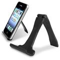 Universal Mini Folding Plastic Stand for Apple iPhone X XS 8 8 Plus 7 7 Plus 6 6s Plus SE 5 5s Samsung Galaxy S20 S10 S9 S8 S8 Plus S7 S6 S5 Note 10 8 5 4 3 Cellphones - Black