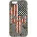 LIMITED EDITION - Authentic Made in U.S.A. Magpul Industries Field Case for Apple iPhone 6 / 6S PLUS (5.5 Larger iPhone) USA Flag Punisher over Desert Digital Camouflage